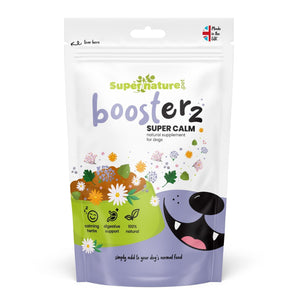 Natural Supplements Boosterz Super Calm Supplement for Dogs 125g