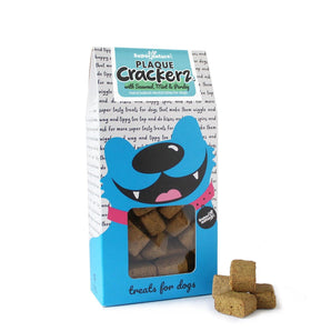 Natural Treats Plaque Crackerz Dental Bites for Dogs 250g