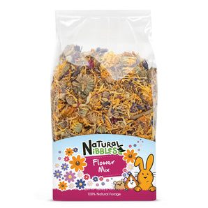 Natures Grub Natural Nibbles Flower Mix 120g