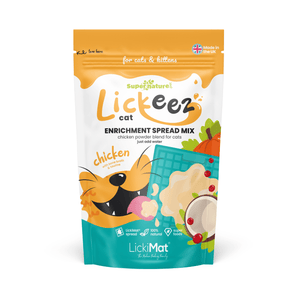 Supernature Pet Supernature X LickiMat® Chicken Lickeez For Cats 100g